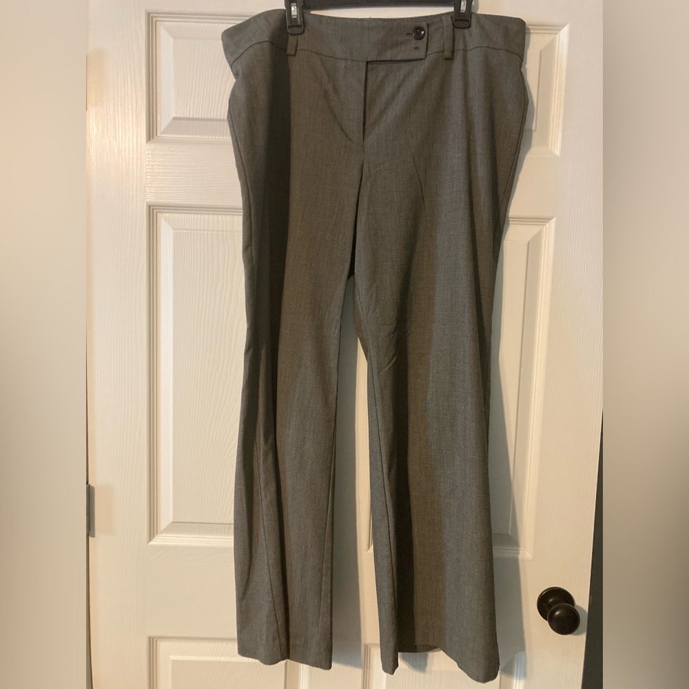 Ann Taylor Classic Gray Trousers